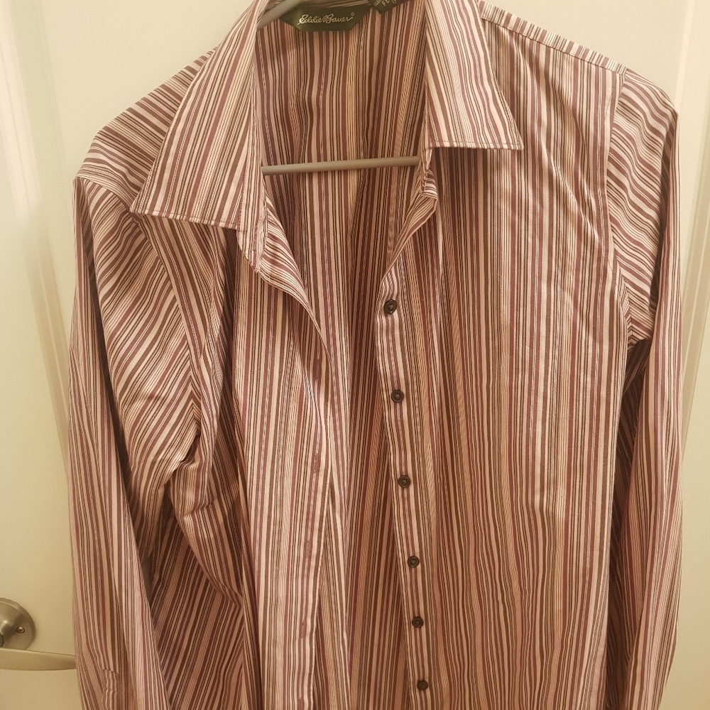 Eddie bauer striped blouse(long sleeve)